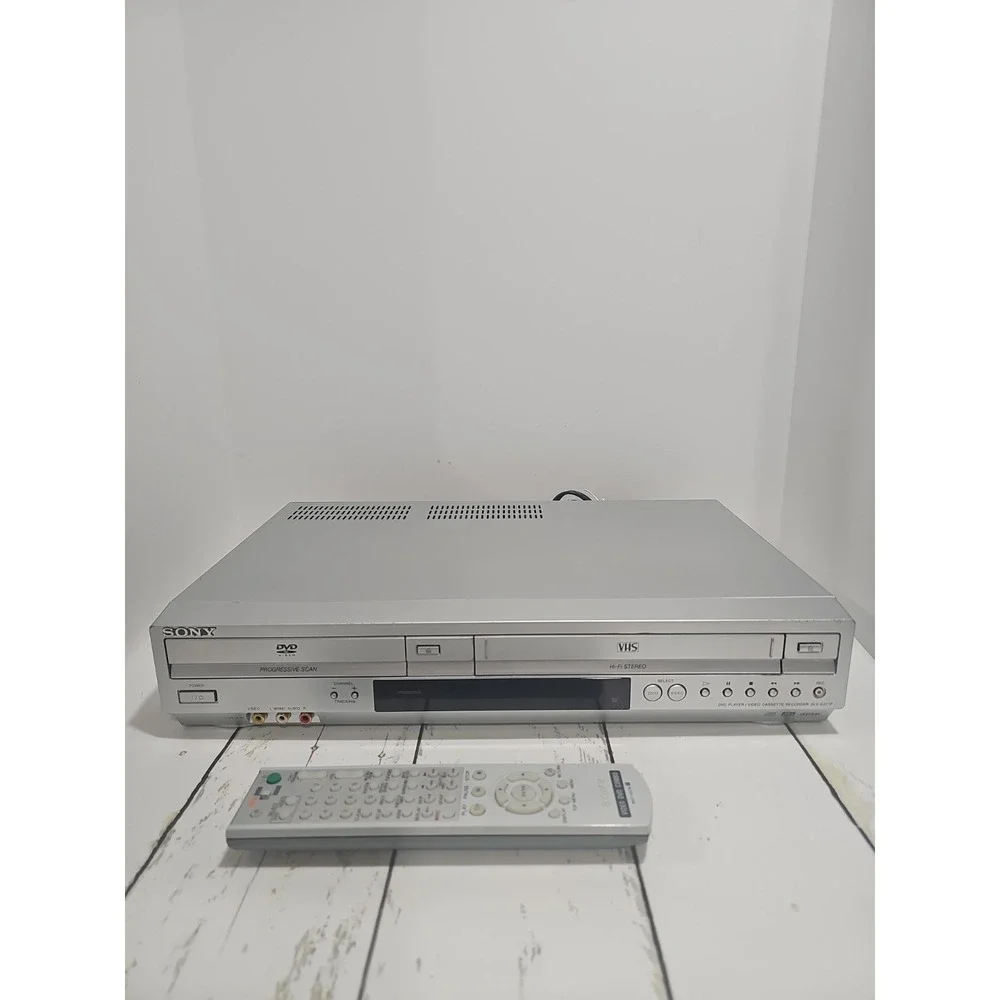 Sony SLV-D271P DVD Player VCR Video Cassette VHS Recorder Combo W/ Remote